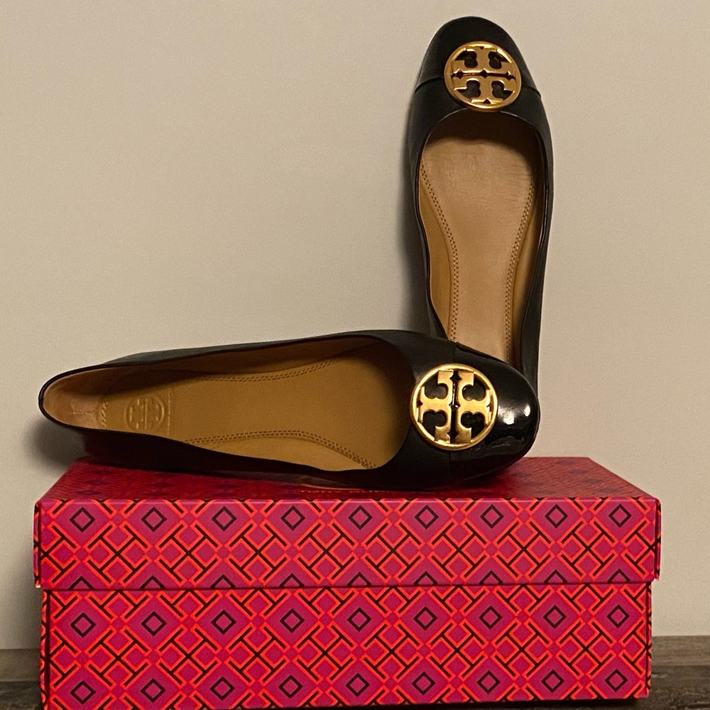 ✨ Tory Burch: Chelsea Ballet Flat: Black. 9.5